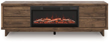 Load image into Gallery viewer, Zadilyn 72&quot; TV Stand with Electric Fireplace
