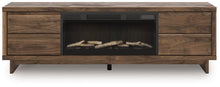 Load image into Gallery viewer, Zadilyn 72&quot; TV Stand with Electric Fireplace
