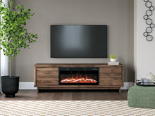 Load image into Gallery viewer, Zadilyn 72&quot; TV Stand with Electric Fireplace
