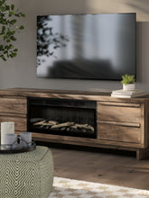 Load image into Gallery viewer, Zadilyn 72&quot; TV Stand with Electric Fireplace
