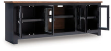 Load image into Gallery viewer, Wildenauer 76&quot; TV Stand with Electric Fireplace
