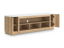 Load image into Gallery viewer, Camdill 80&quot; TV Stand with Electric Fireplace
