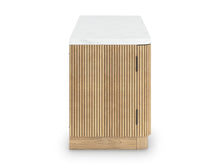 Load image into Gallery viewer, Camdill 80" TV Stand with Electric Fireplace
