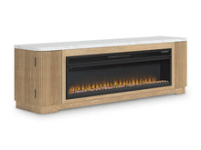 Load image into Gallery viewer, Camdill 80&quot; TV Stand with Electric Fireplace
