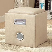 Load image into Gallery viewer, Rythmo Speaker Ottoman
