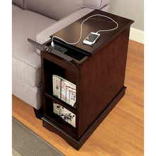 Load image into Gallery viewer, LILITH I Cherry Side Table w/ USB
