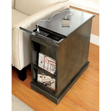 Load image into Gallery viewer, LILITH I Gray Side Table w/ USB
