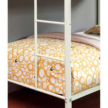Load image into Gallery viewer, Rainbow Twin/Twin Bunk Bed Black, Silver, &amp; White
