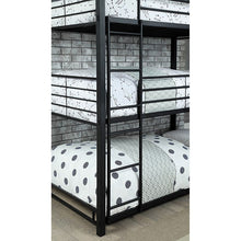 Load image into Gallery viewer, Olga I Antique Black Full/Full Bunk Bed
