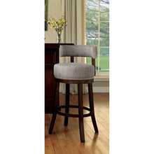 Load image into Gallery viewer, LYNSEY Dark Oak/Light Gray 24&quot; Bar Stool
