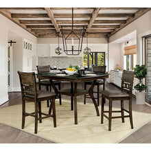 Load image into Gallery viewer, Flick Rustic Oak Counter Ht. Table
