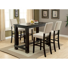 Load image into Gallery viewer, Sania 5 Pc Bar Table Set Black
