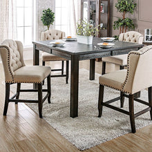 Load image into Gallery viewer, Sania 7 Pc Counter Ht Table Set Rustic
