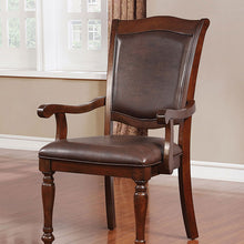 Load image into Gallery viewer, Sylvana Brown Cherry/Espresso Arm Chair (2/CTN) image
