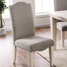 Load image into Gallery viewer, Daniella Gray/Antique White Side Chair (2/CTN)
