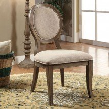 Load image into Gallery viewer, Kathryn Rustic Dark Oak Round Dining Table, Rustic Oak
