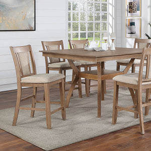 Upminster 7 Pc Counter Ht Table Set