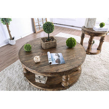 Load image into Gallery viewer, Mika Antique Oak End Table
