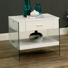 Load image into Gallery viewer, Raya White End Table, White image
