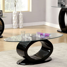 Load image into Gallery viewer, LODIA III Black Coffee Table, Black image
