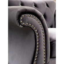Load image into Gallery viewer, Jolanda Chair Blue &amp; Grey

