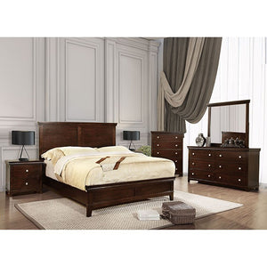 Spruce Full & Queen Bed Chrome & Expressso
