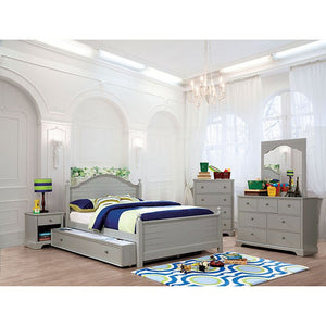 Diane Twin Bed Pink & Grey