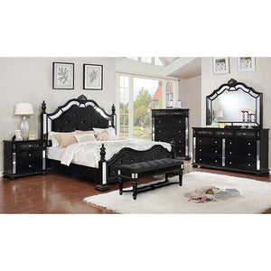 Azha Bed Black & Green