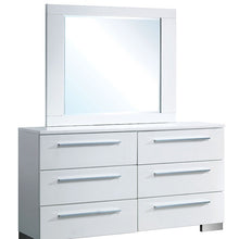 Load image into Gallery viewer, CLEMENTINE Glossy White Dresser image
