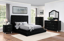 Load image into Gallery viewer, Stefania Bed Grey &amp; Queen
