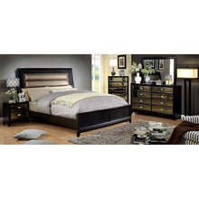 Load image into Gallery viewer, Golva Bed Beige &amp; Black
