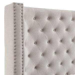 Rosabelle Bed Black, Grey, & Ivory