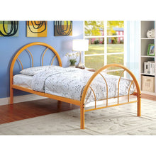 Load image into Gallery viewer, Rainbow Full Bed Black, White, Silver, Black, &amp; Green

