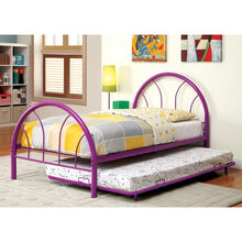 Load image into Gallery viewer, Rainbow Full Bed Black, White, Silver, Black, &amp; Green

