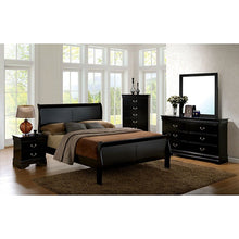 Load image into Gallery viewer, Louis Philippe Full, Twin, Full, &amp; King Bed Black, Grey, Brown &amp; White
