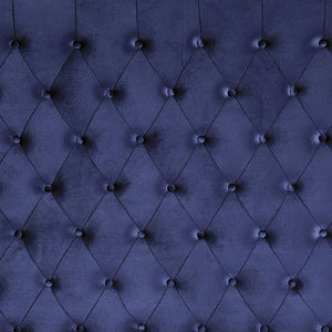 Davida Queen Bed Blue
