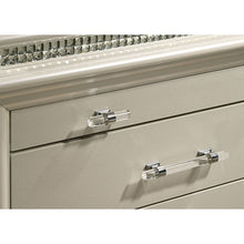 Load image into Gallery viewer, Maddie Bed White &amp; Silver
