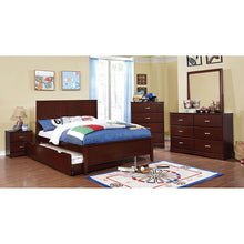 Load image into Gallery viewer, PRIAM Full &amp; Twin Bed, White/Gray, Pink, Chrome, &amp; Yellow

