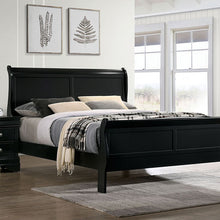 Load image into Gallery viewer, Louis Philippe Full, Twin, Full, &amp; King Bed Black, Grey, Brown &amp; White
