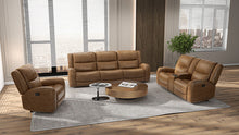 Load image into Gallery viewer, Leolinus Manual Recliner Loveseat w/ Console
