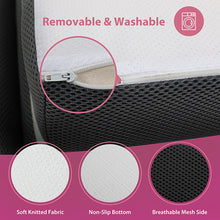 Load image into Gallery viewer, Hollyhock 4" Full Tri-Fold Memory Foam Topper
