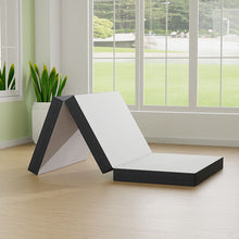 Load image into Gallery viewer, Hollyhock 4" Twin XL Tri-Fold Memory Foam Topper
