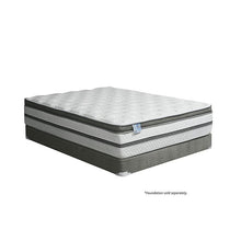 Load image into Gallery viewer, SIDDALEE White/Gray 16&quot; Euro Pillow Top Mattress, E.King
