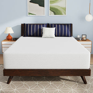 Nasturtium 12" Queen Bamboo Charcoal Infused Memory Foam