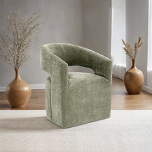 Load image into Gallery viewer, Tresa Arm Chair with Casters
