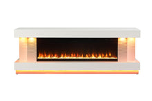 Load image into Gallery viewer, Peseux 71&quot; TV Stand w/ Electric Fire Place
