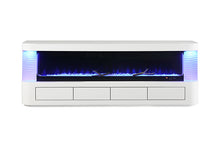 Load image into Gallery viewer, Luken 71&quot; TV Stand w/ Electric Fire Place
