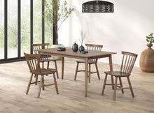 Load image into Gallery viewer, Beale Dining Table Walnut &amp; Black
