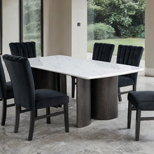 Load image into Gallery viewer, Selsey Dining Table, White Stone Top
