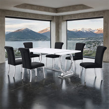 Load image into Gallery viewer, Holbaek 7 Pc 80" Dining Table Set
